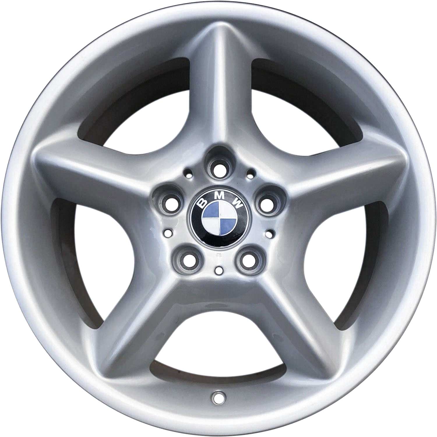BMW 57 Silver Alloy Wheel Product Image #1