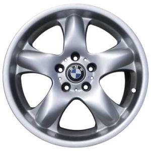 18" BMW 58 Silver alloy wheel