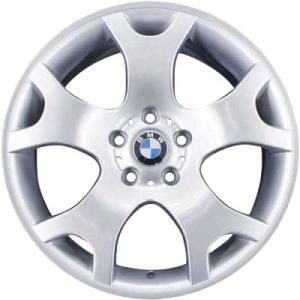 19" BMW 63 Silver alloy wheel