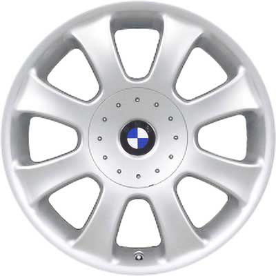 BMW 64 Silver Alloy Wheel Product Image #1