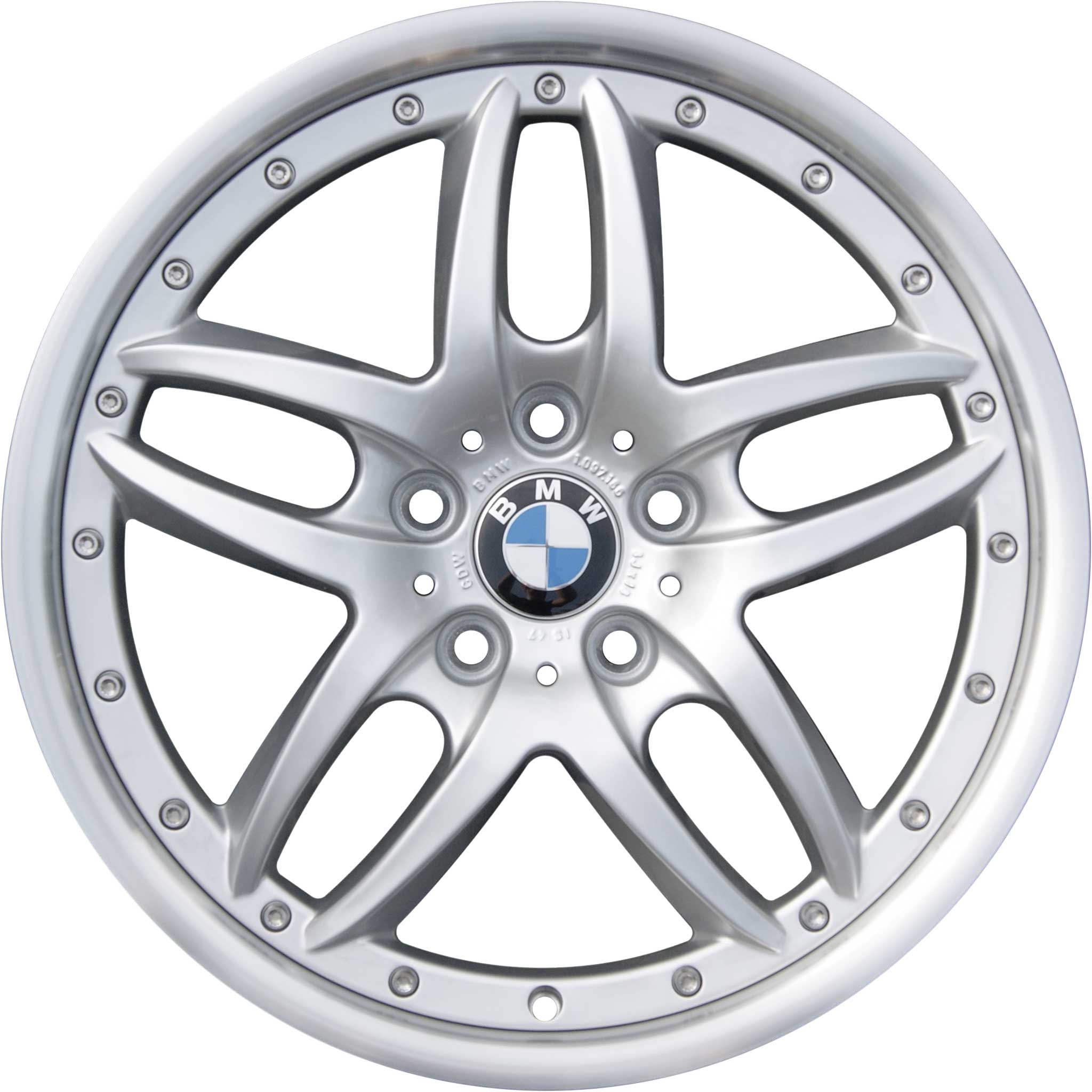 BMW 71 Silver Alloy Wheel Product Image #1