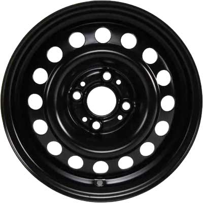 BMW 1 Steel Black Alloy Wheel Product Image #1