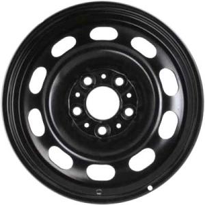 BMW 12 Steel Black Alloy Wheel for BMW 7 Series E38 - Sizes 16in