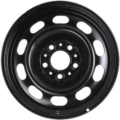 BMW 12 Steel Black Alloy Wheel Product Image #1