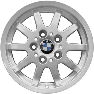 BMW 14 Silver Alloy Wheel Product Image #1