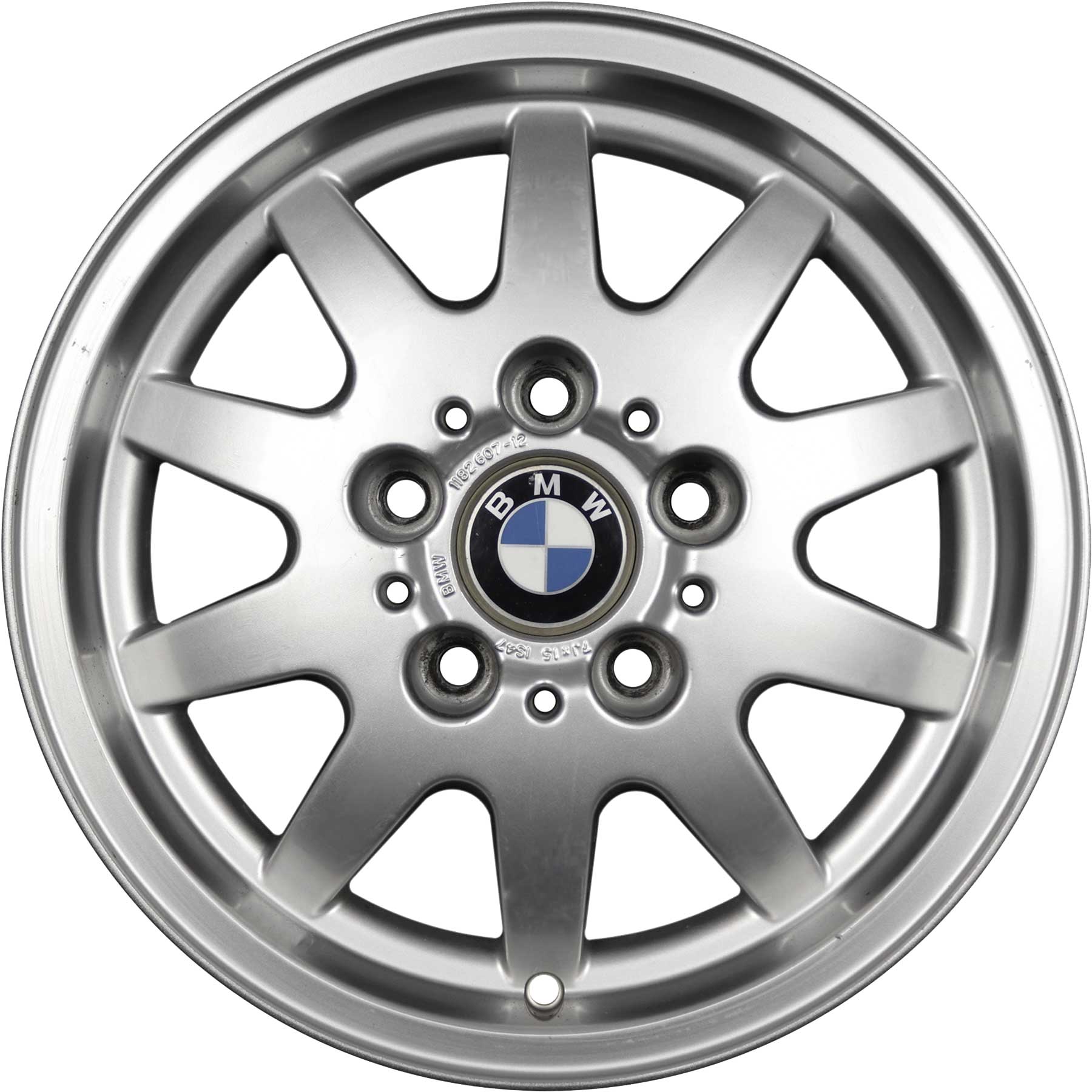 BMW 28 Silver Alloy Wheel Product Image #1
