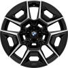 BMW 922M Black II Solid with Bright Turned Wheel Img 1