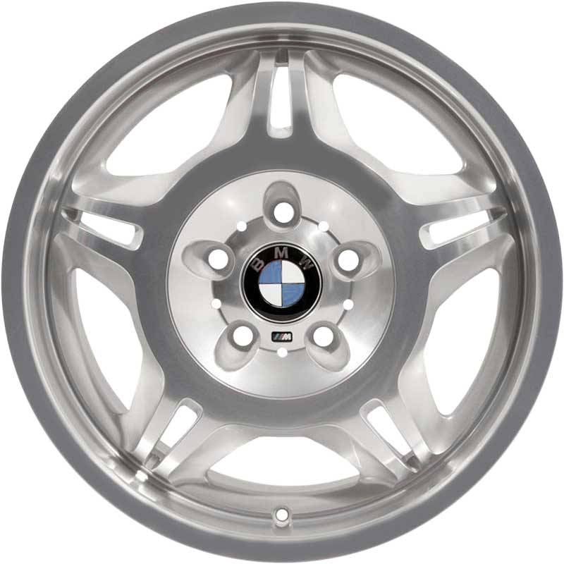 BMW 24M Silver (Forged) Alloy Wheel Product Image #1