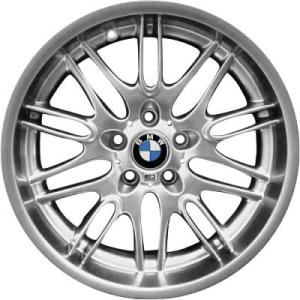 18" BMW 65M Chrome Shadow alloy wheel