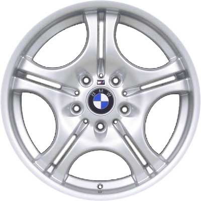 BMW 68M Silver Alloy Wheel Product Image #1
