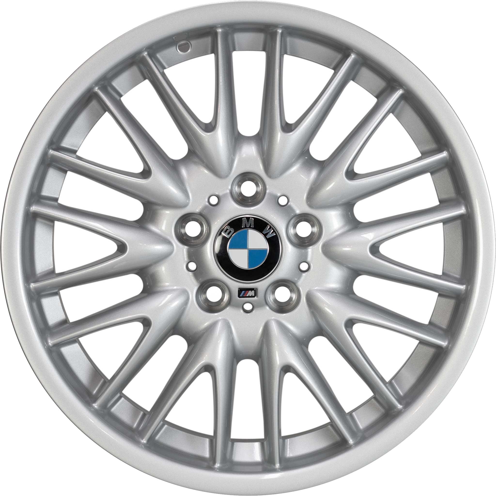 BMW 72M Silver Alloy Wheel Product Image #1