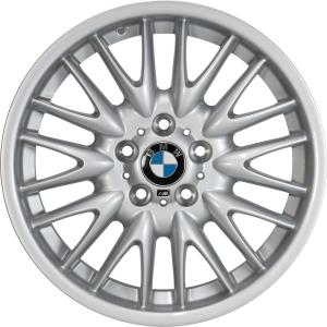 18" BMW 72M Silver alloy wheel