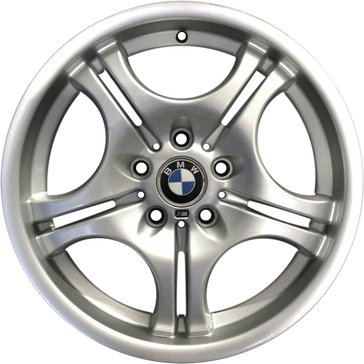 BMW 68M Silver Alloy Wheel Product Image #1