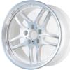 BMW 37M Forged Silver with Polished (Forged) Wheel Img 2