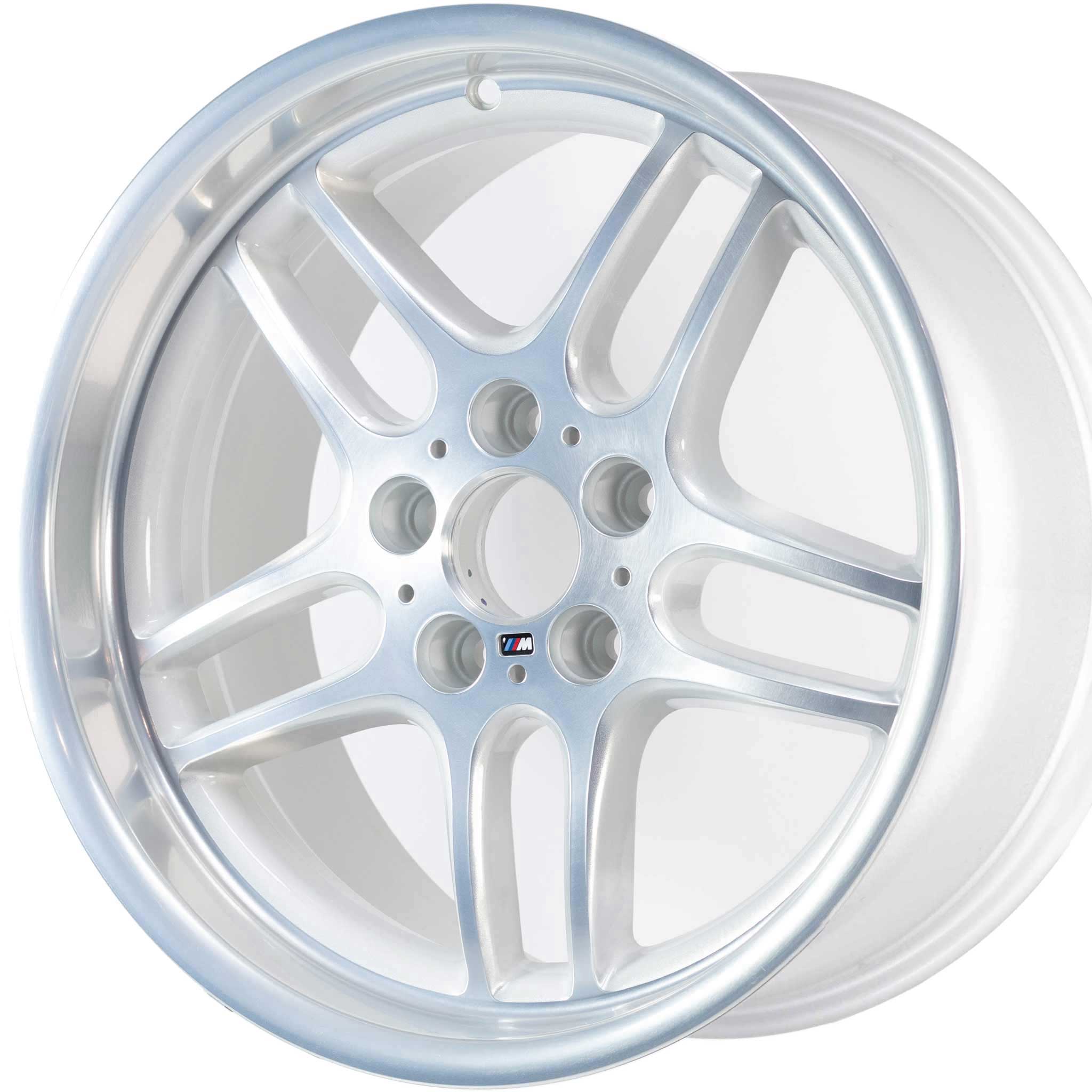 BMW 37M Forged Silver with Polished (Forged) Alloy Wheel Product Image #2