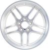 BMW 37M Forged Silver with Polished (Forged) Wheel Img 1