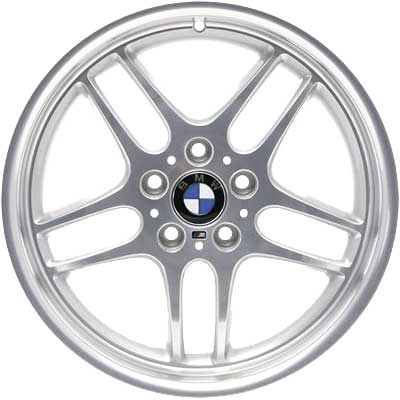 BMW 37M Forged Silver with Polished (Forged) Alloy Wheel Product Image #1
