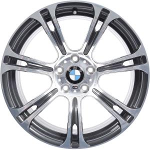 19" BMW 344M Grey with Polished (Forged) alloy wheel