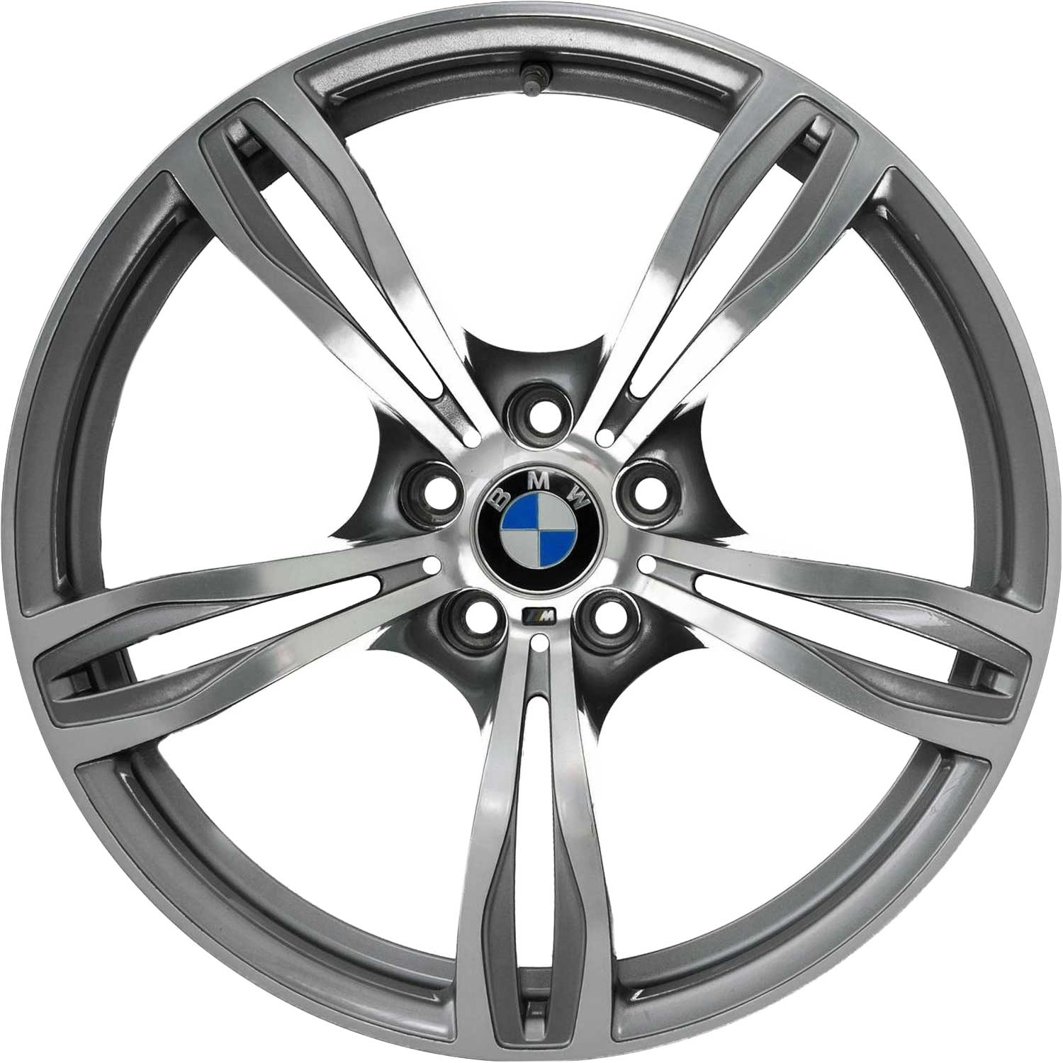 BMW 343M Schiefer Grey Alloy Wheel Product Image #1