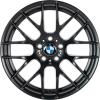 BMW 359M Matt Black Wheel Img 1