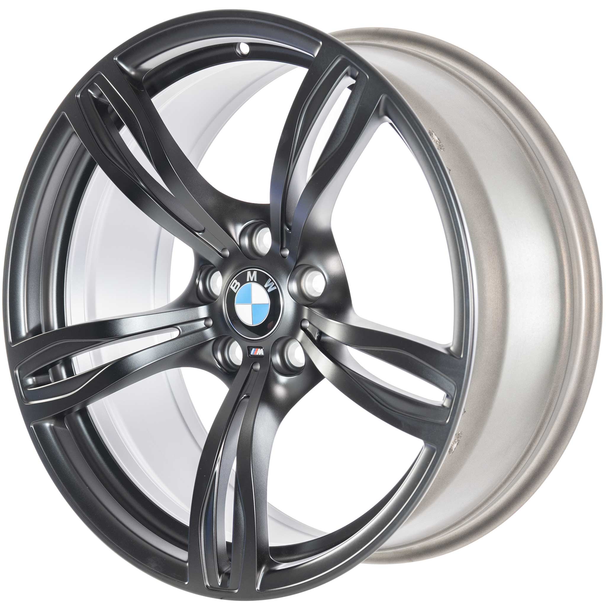 BMW 343M Matt Black Alloy Wheel Product Image #2