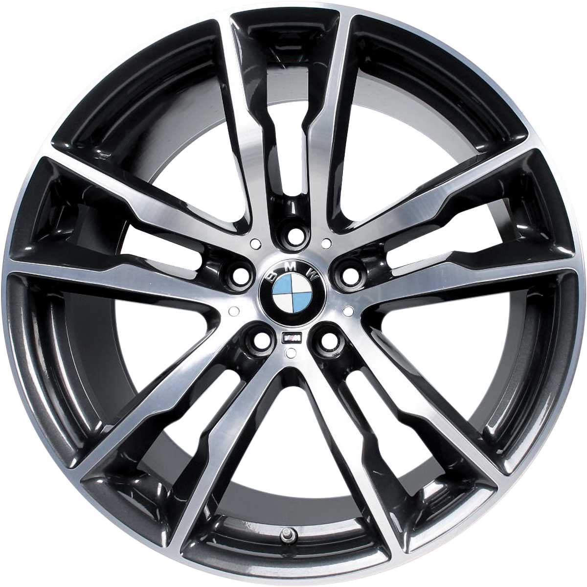 BMW 611M Orbit Grey with Bright Turned Alloy Wheel Product Image #1