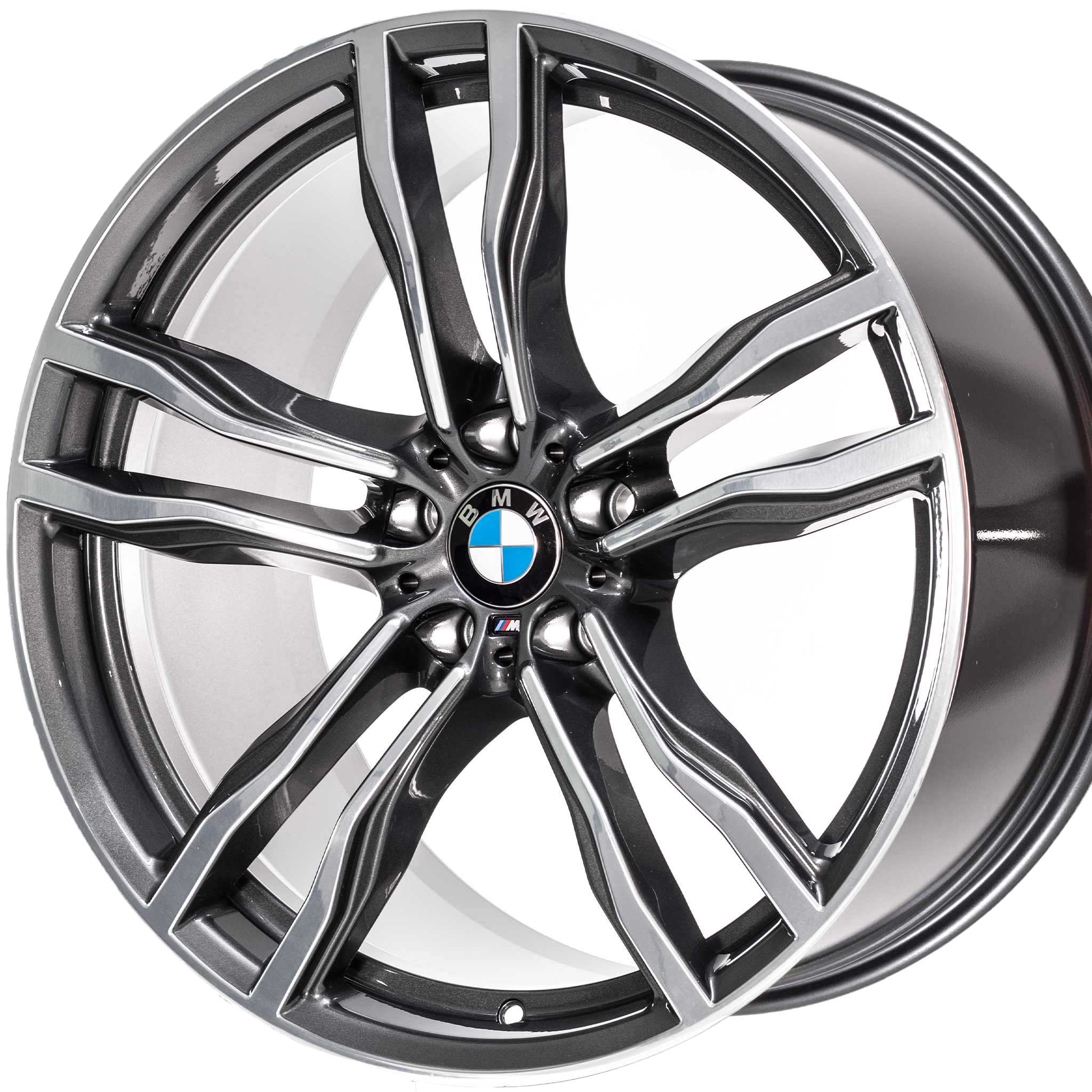 BMW 612M Forged Orbit Grey with Bright Turned Alloy Wheel Product Image #2