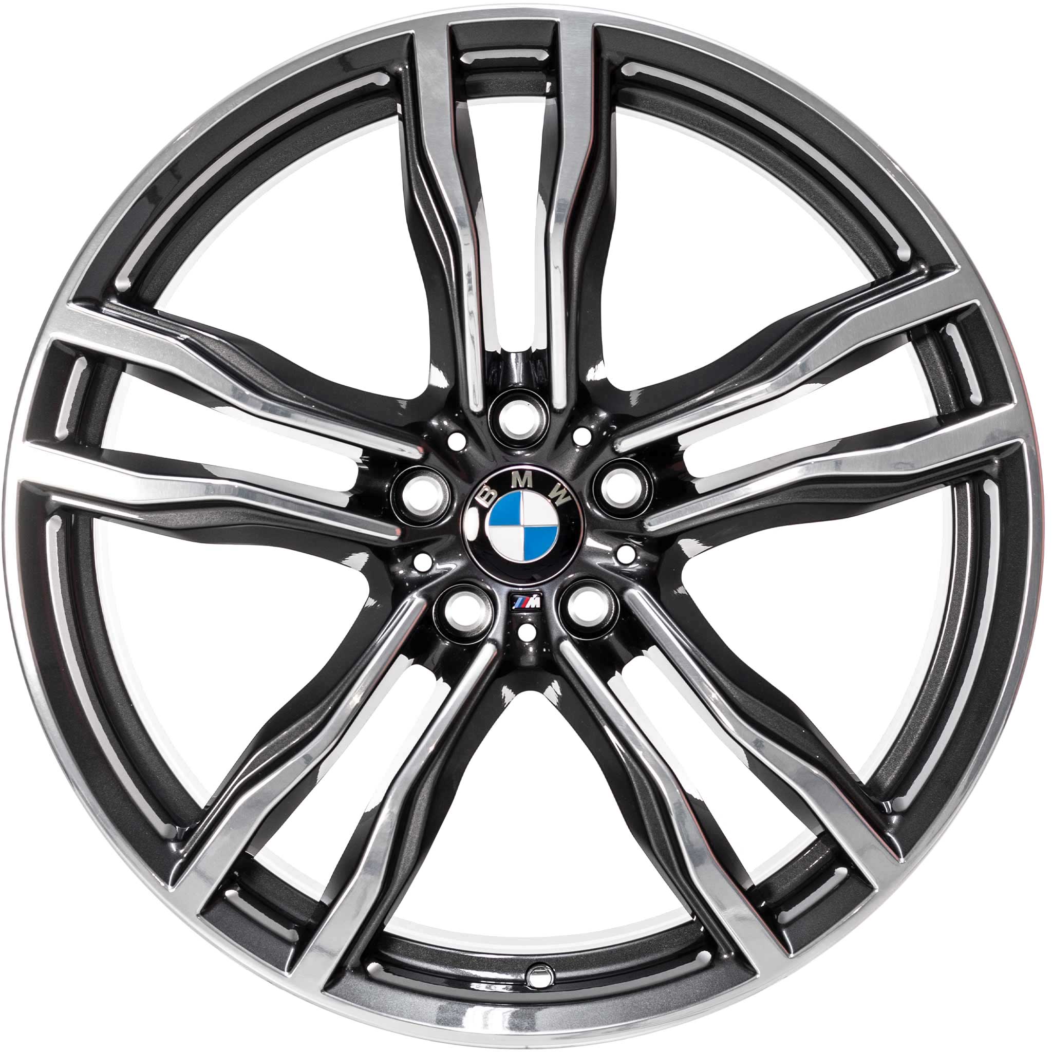 BMW 612M Forged Orbit Grey with Bright Turned Alloy Wheel Product Image #1