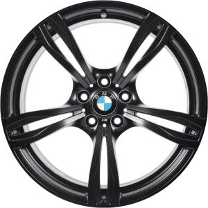 BMW 343M Matt Black Alloy Wheel for BMW M6 F06 - Sizes 20in