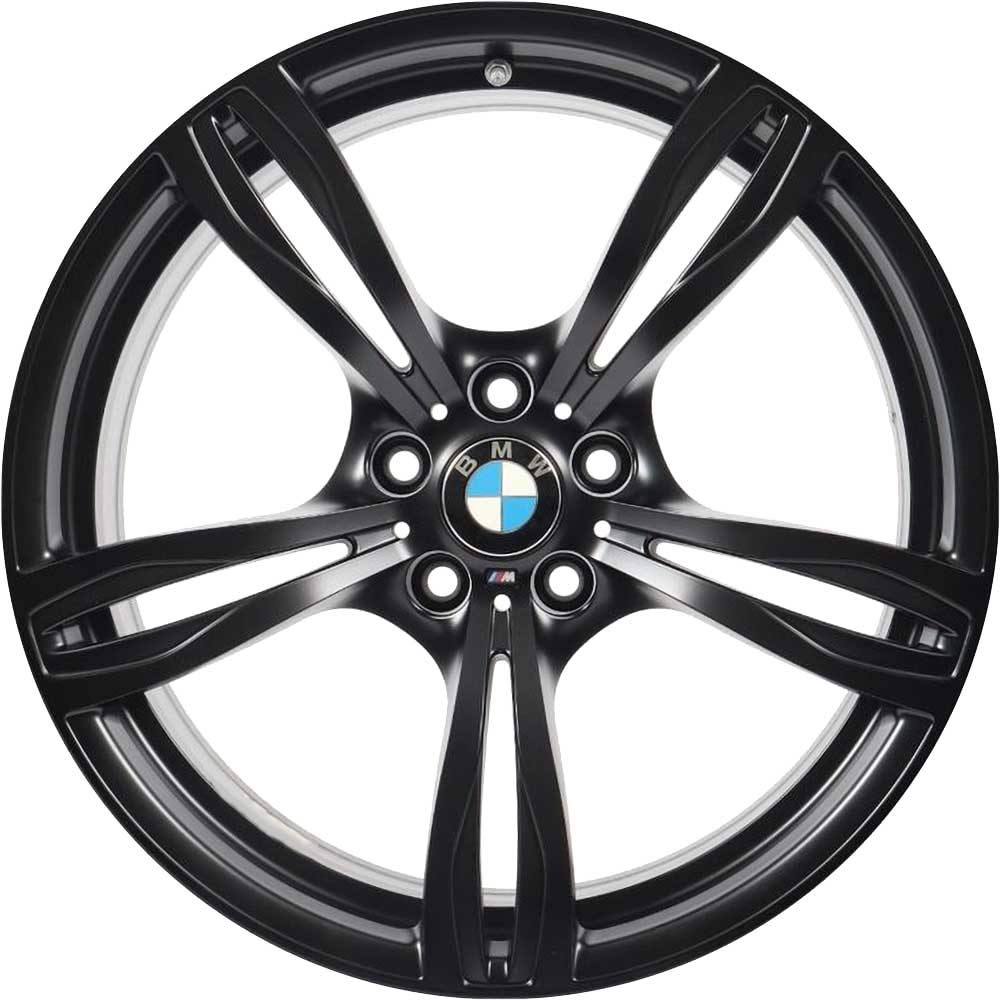 BMW 343M Matt Black Alloy Wheel Product Image #1