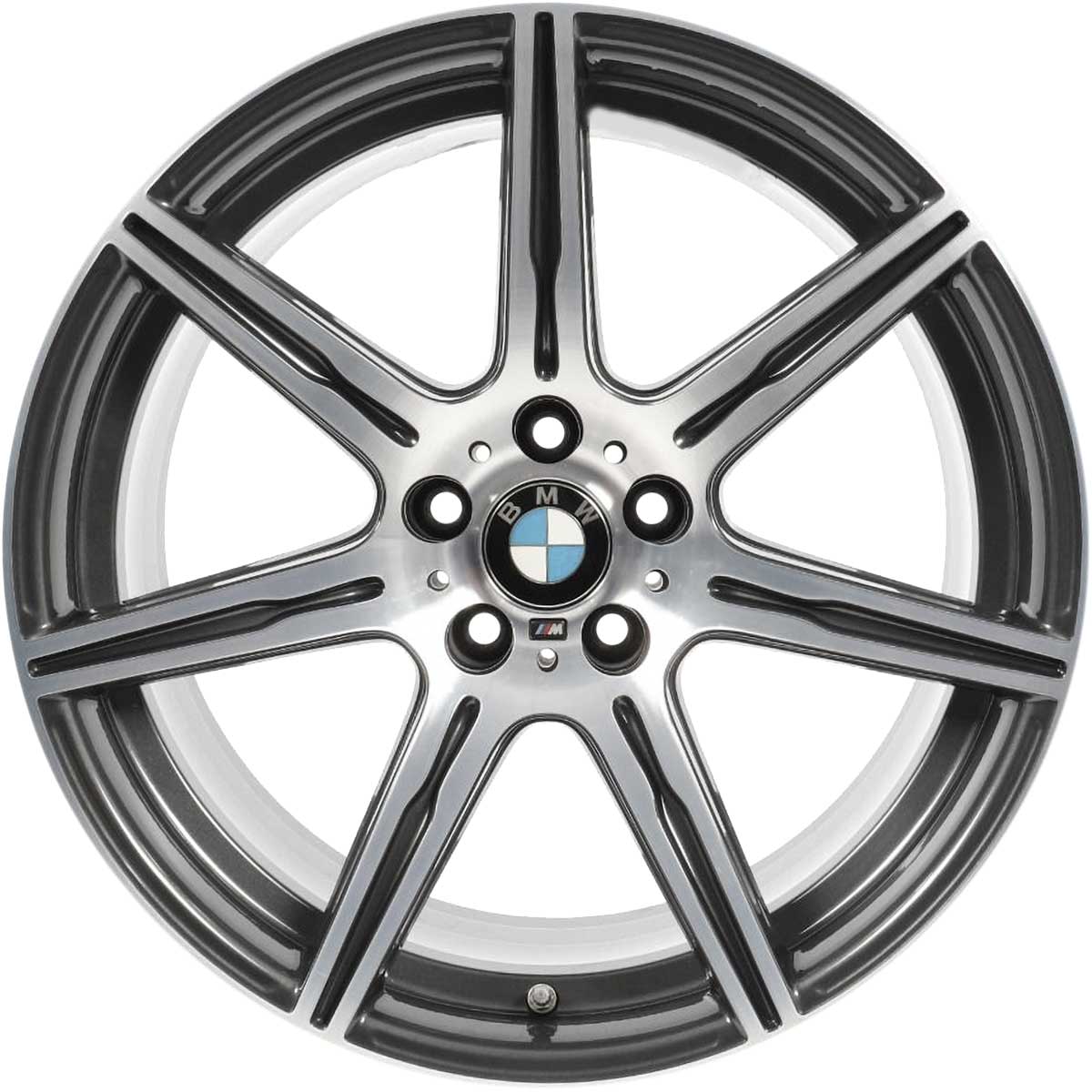 BMW 601M Orbit Grey with Bright Turned Alloy Wheel Product Image #1