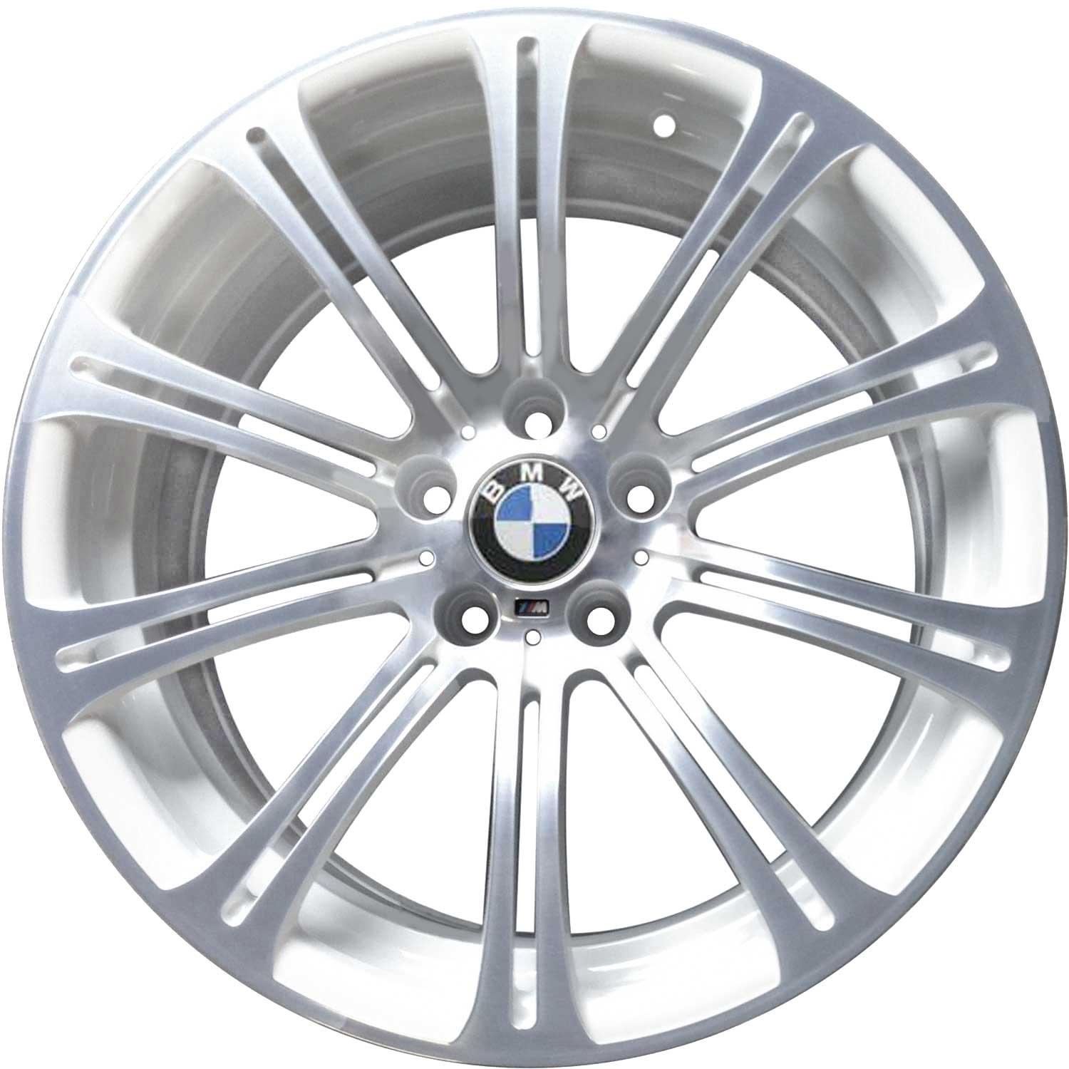 BMW 220M Forged Aspen White Alloy Wheel Product Image #1
