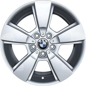 18" BMW 143 Silver alloy wheel