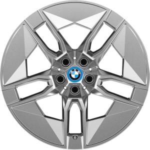 Grey BMW 1002 alloy wheel
