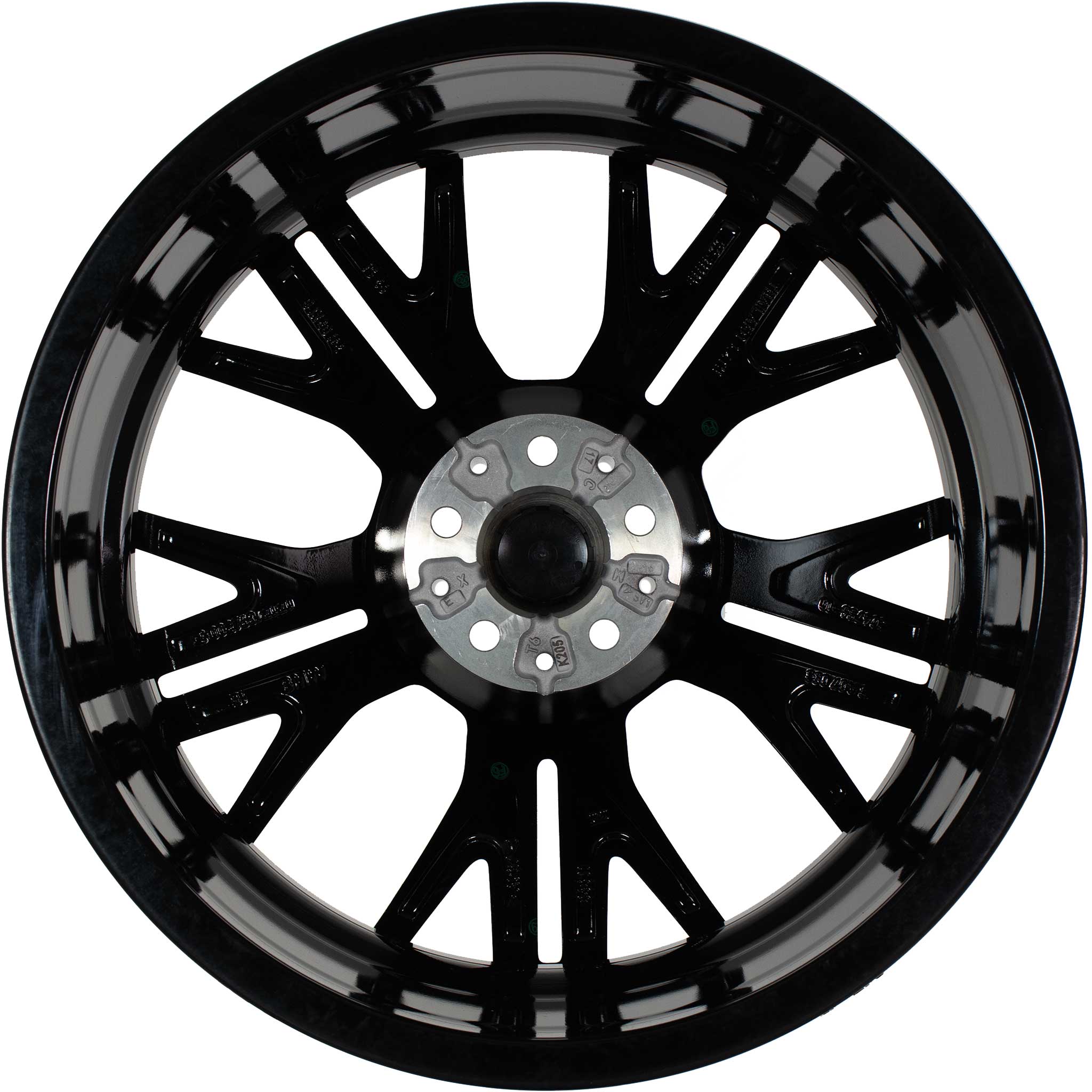 BMW 894M Jet Black with Bright Turned Alloy Wheel Product Image #3