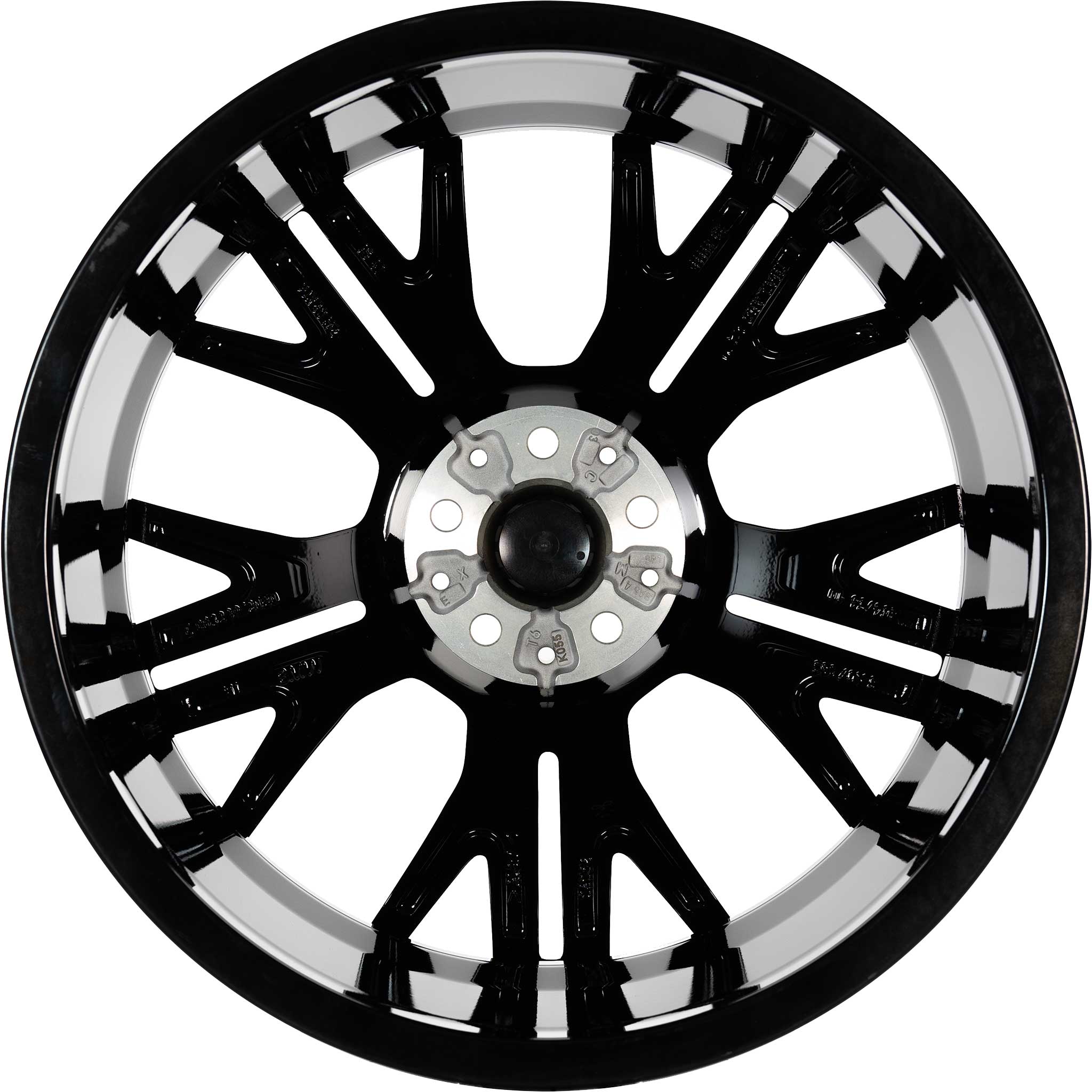 BMW 894M Jet Black with Bright Turned Alloy Wheel Product Image #3
