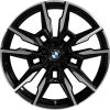BMW 895M Jet Black with Bright Turned Wheel Img 1