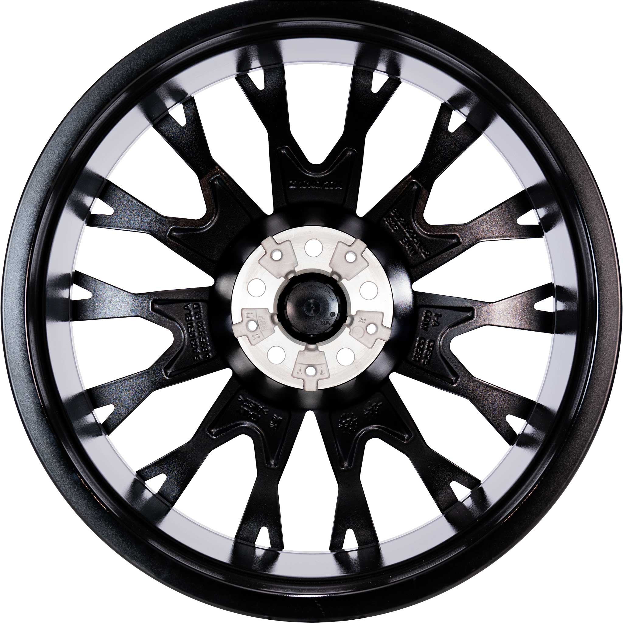 BMW 868M Jet Black with Bright Turned Alloy Wheel Product Image #3