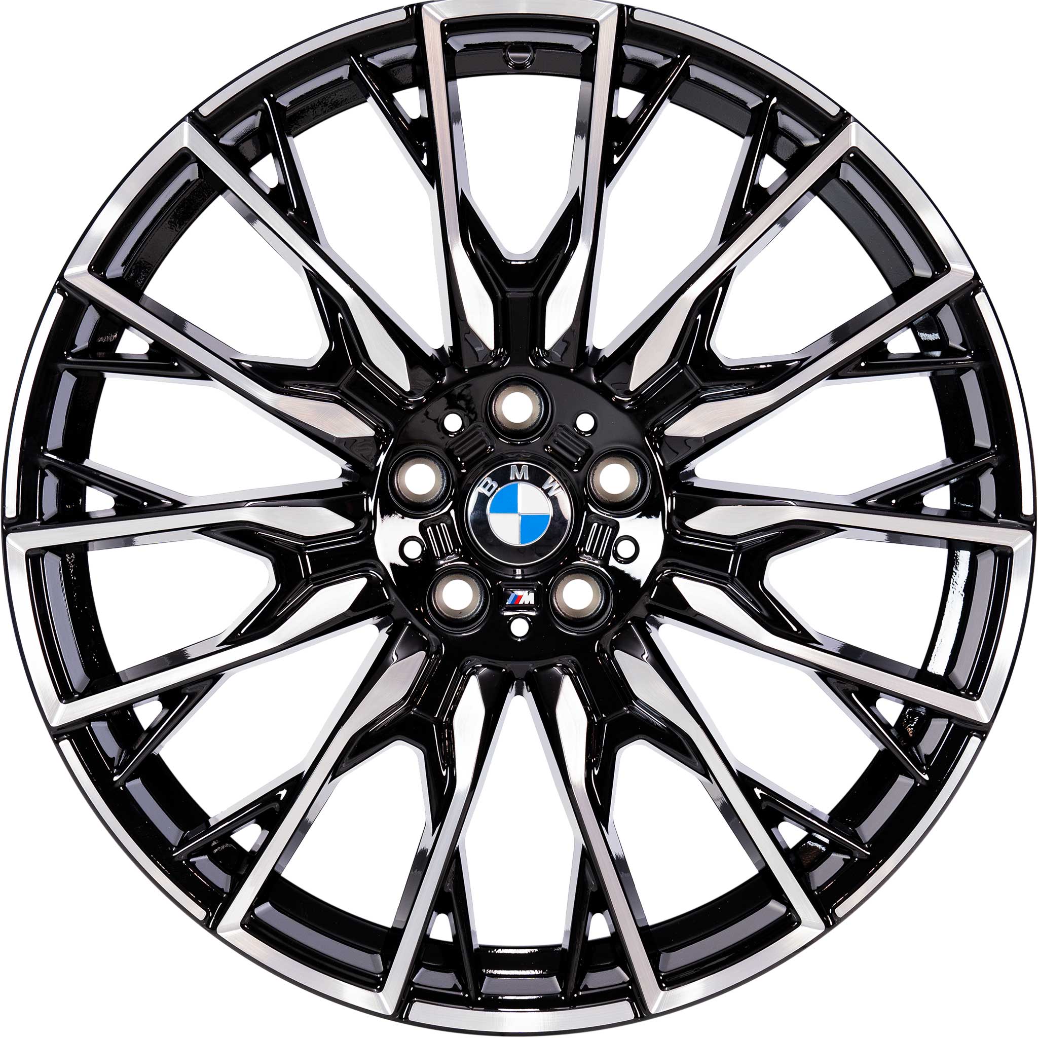 BMW 868M Jet Black with Bright Turned Alloy Wheel Product Image #1