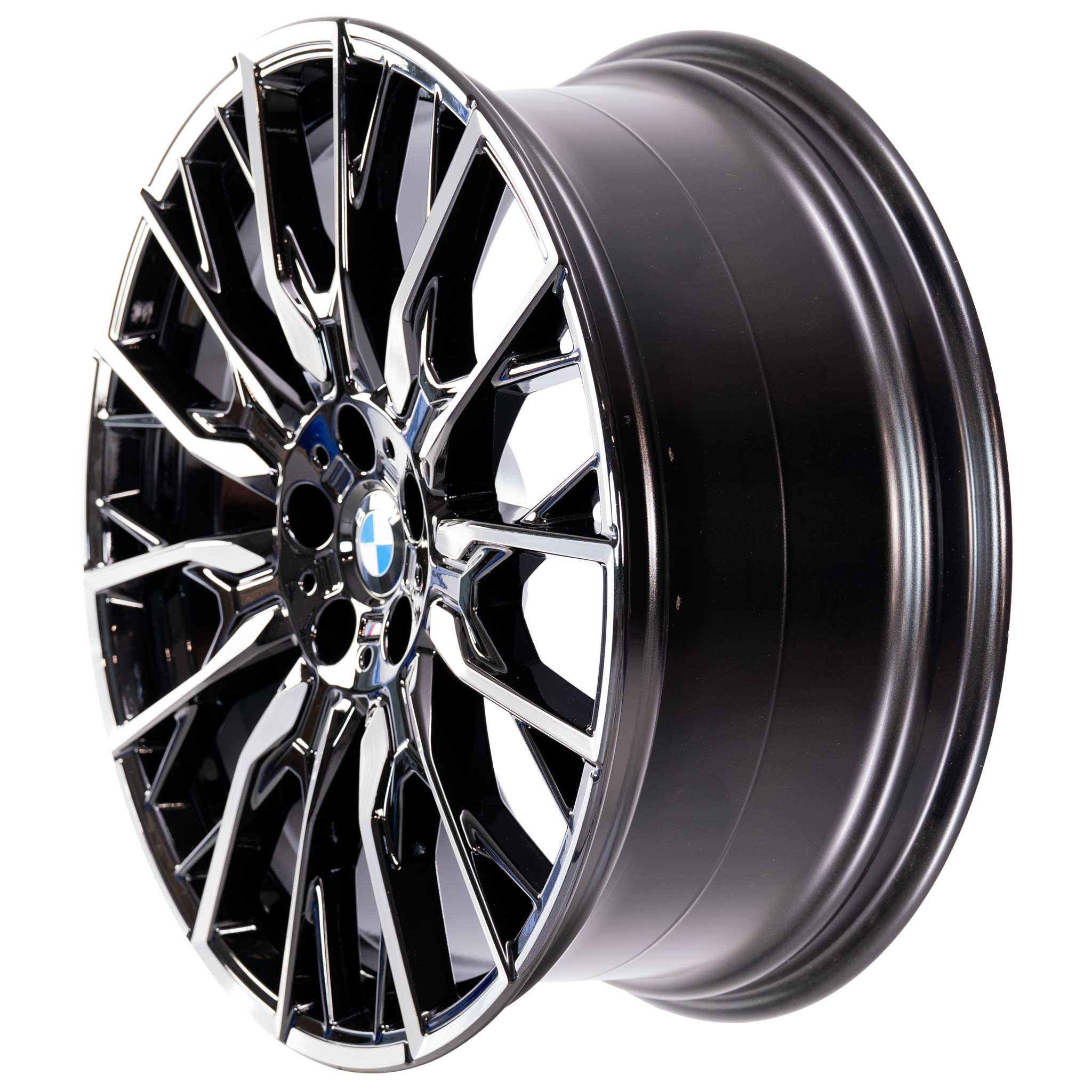 BMW 868M Jet Black with Bright Turned Alloy Wheel Product Image #2