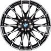 BMW 868M Jet Black with Bright Turned Wheel Img 1