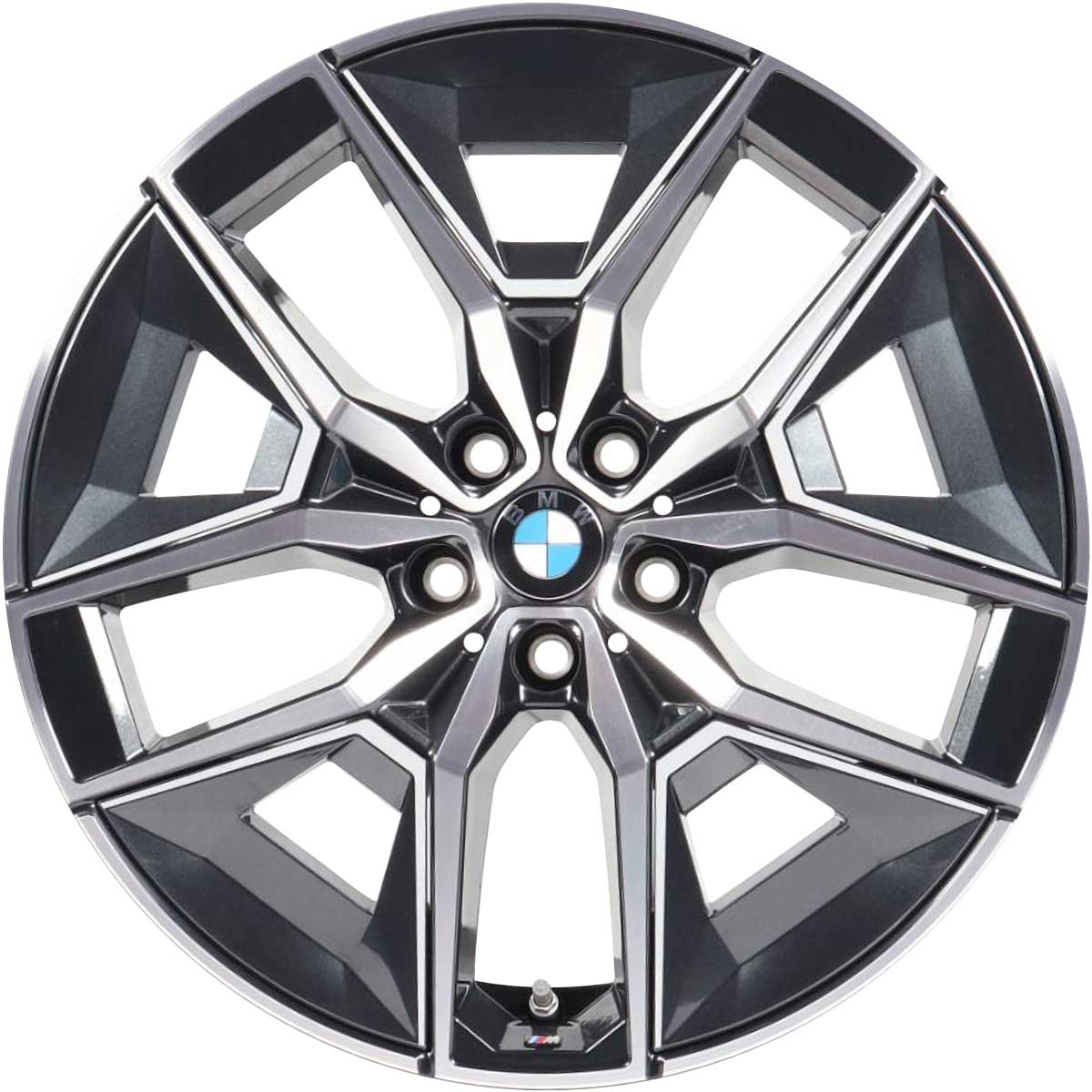 BMW 936M Midnight Grey with Bright Turned Alloy Wheel Product Image #1