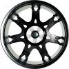 BMW 943M Black II Solid with Bright Turned Wheel Img 2
