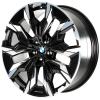 BMW 954i Jet Black Solid with Bright Turned Wheel Img 2