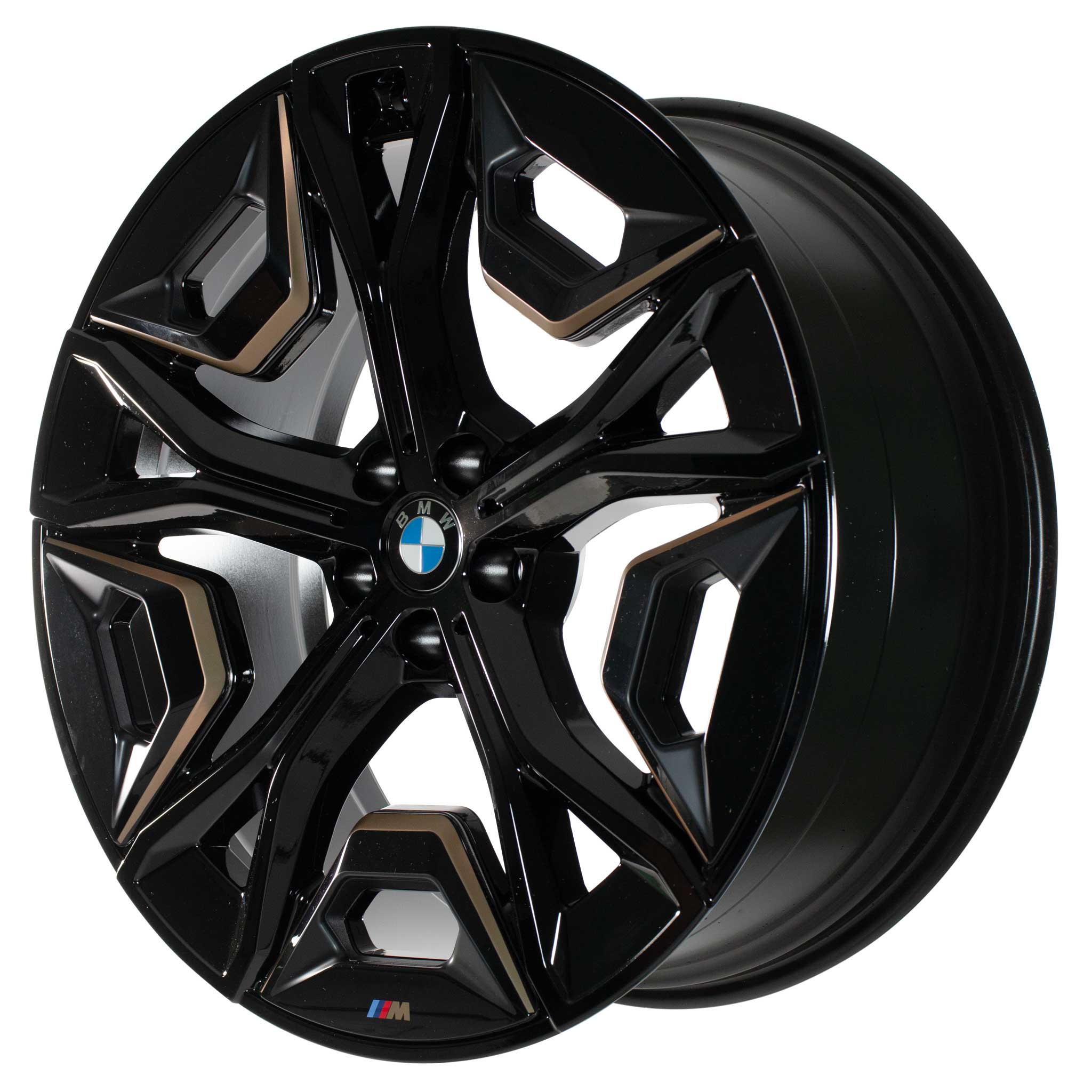 BMW 1023M Black II Solid Alloy Wheel Product Image #2