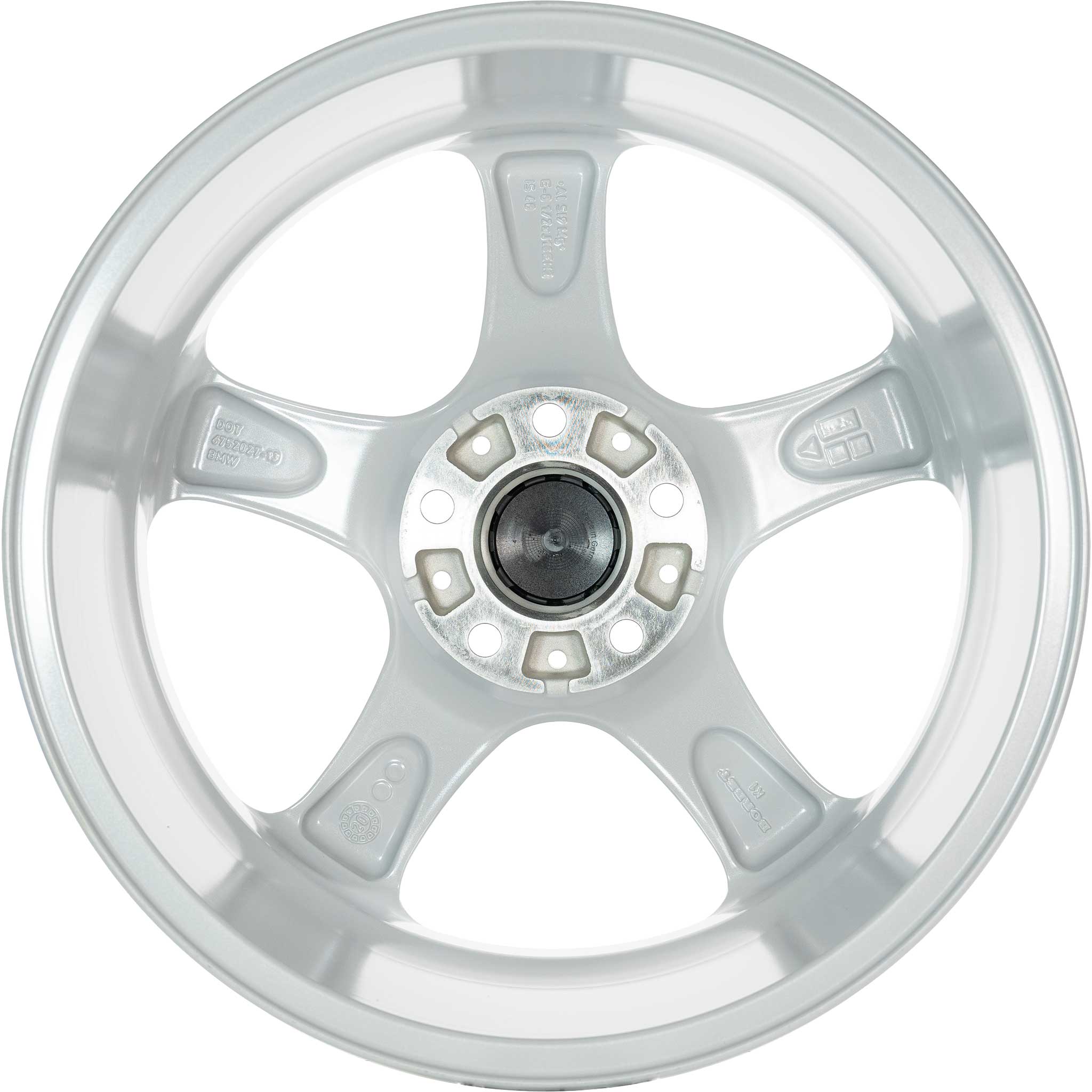 BMW 69 Silver Alloy Wheel Product Image #3