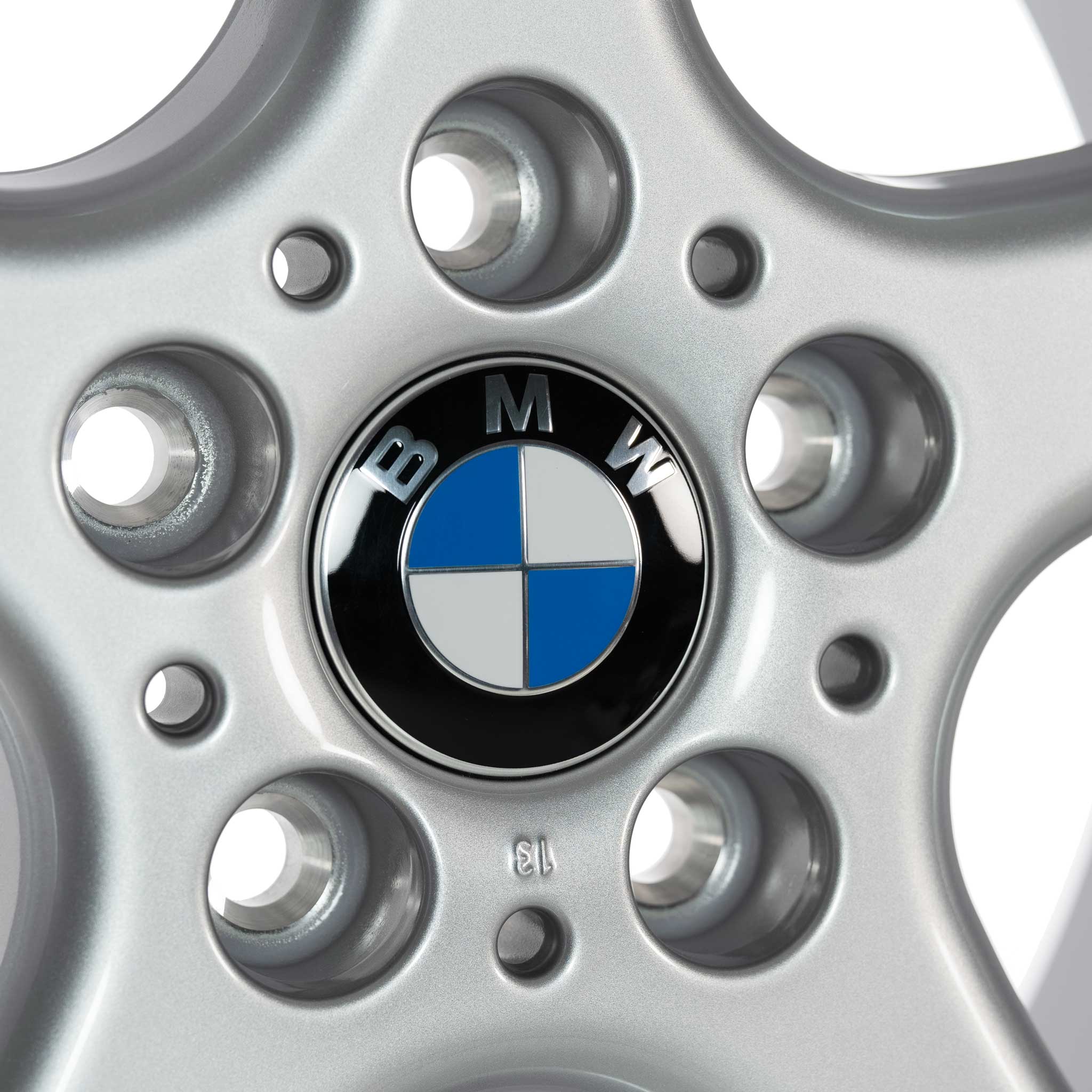 BMW 69 Silver Alloy Wheel Product Image #4