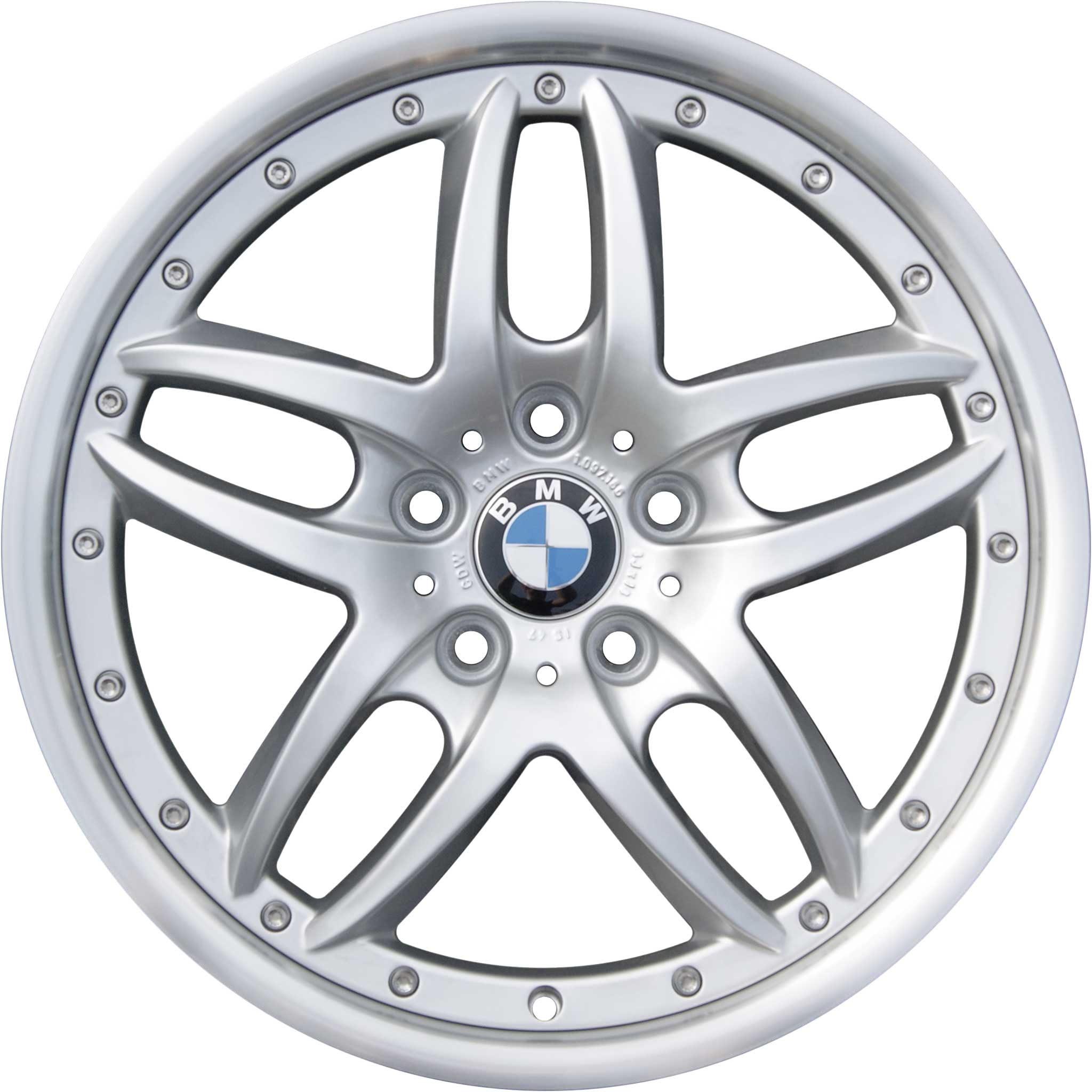 BMW 71 Silver Alloy Wheel Product Image #1