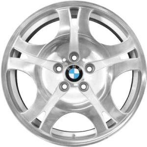 BMW 92 Forged Silver with Bright Turned Alloy Wheel for BMW 7 Series E65 - Sizes 19in