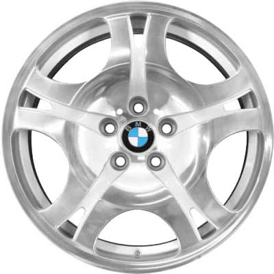 BMW 92 Forged Silver with Bright Turned Alloy Wheel Product Image #1
